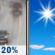 Tuesday: A 20 percent chance of rain before 11am.  Mostly sunny, with a high near 75.
